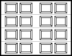 CHI Fiberglass Garage Door Model 2751